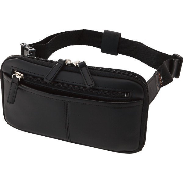 新品 EVERWIN（エヴァウィン）牛革薄ウエストバッグ 22102 【日本製】