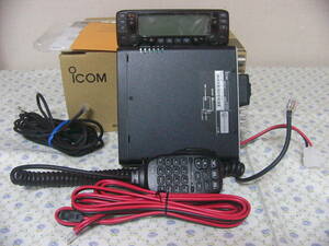 ICOM　IC-2730　20W　使用わずか　未使用電源ケーブル　受信改造