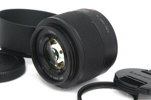 訳有品｜パナソニック LUMIX G 25mm F1.7 ASPH. H-H025-K ブラック γA6489-3T2A-ψ