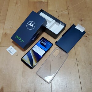 中古 moto g52j 5G 6.8インチ メモリー6GB ストレージ128GB インクブラック ブランド：motorola moto g　中古　スマホ　スマートフォン本体