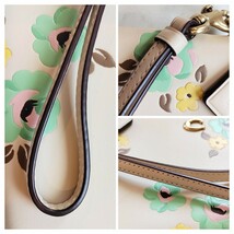 未使用　COACH コーチ スモール リストレット フローラル プリント 　 CH812_画像3