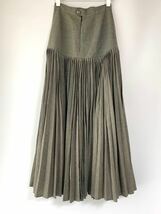 ALAIA vintage プリーツスカート ロングスカート サイズ36 アライア アズディンアライア 貴重　ヴィンテージ 80s 90s _画像2