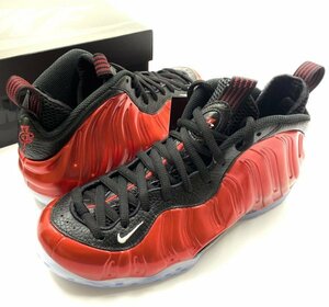 NIKE AIR FOAMPOSITE ONE ナイキ エア フォームポジット ワン 箱有 定価3.3万 DZ2545-600 メタリックレッド 27.5