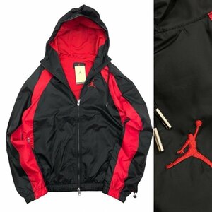 ★新品★NIKE ナイキ ジョーダン エッセンシャル ウーブン ジャケット DJ9829-010 黒赤 2XL