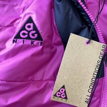 ★新品★NIKE ナイキ ACG x プリマロフト フーディ ジャケット アトモス別注カラー 完売 防水 耐久性 軽量 CD7651-623 ピンク黒 M_画像3