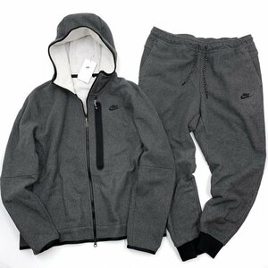 NIKE ナイキ NSW テックフリース フルジップ フーディ ジャケット & ジョガーパンツ 上下 DQ4802 DQ4809 -010 ブラック 2XL