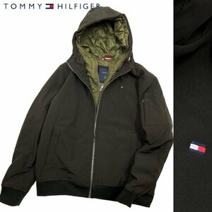 TOMMY HILFIGER トミーヒルフィガー ソフトシェル ジャケット 黒 M