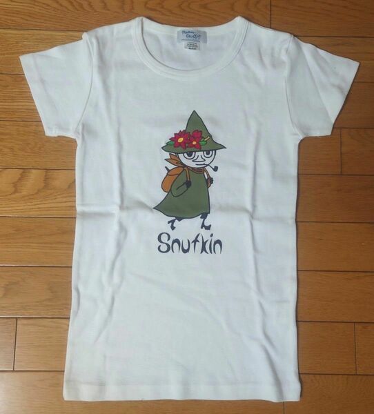 ★未使用★Snufkin スナフキン 半袖Tシャツ ホワイト系・ 綿100％ Mサイズ／ Tシャツ 白 半袖