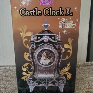 ディズニー Disney 置時計 Castle Clock L美女と野獣