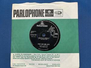 1964年【UKオリジナル・シングル盤】CAN'T BUY ME LOVE / YOU CAN'T DO THAT★R 5114 The Beatles