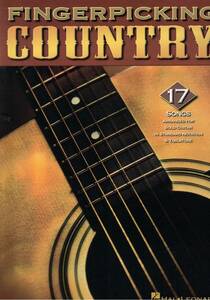 洋書カントリーギター楽譜　FINGER PICKING COUNTRY 　１７曲　クリックポスト可能