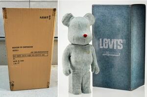 幻 激レア 希少 新品 未開封 Levi's × BE@RBRICK WASH DENIM 1000% リーバイス ベアブリック 501個 限定 着ぐるみ仕様 シリアルナンバー