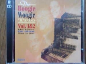 Boogie Woogie Trio 2CD albert ammons ,pete johnson, meade lux lewis,輸入盤