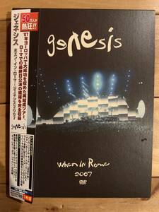 日本盤　帯付　DVD 3枚組 / genesis ジェネシス/ホエン・イン・ローマ ジェネシス 2007 / LIVE DVD / TOBW3358~60