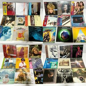 【1円出品】レコード LP 洋楽 36枚まとめ マドンナ BIZET ビートルズ ボニータイラー アラベスク ポールモーニア プリンス (722)