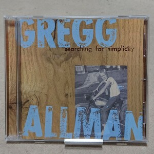 【CD】グレッグ・オールマン Gregg Allman/searching for simplicity