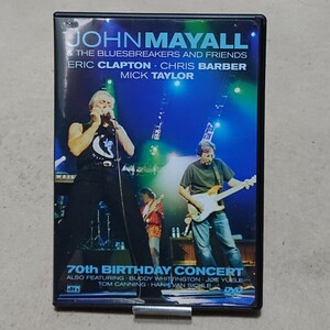 【DVD】ジョン・メイオール John Mayall & The Bluesbreakers Friends 70th Birthday Concert