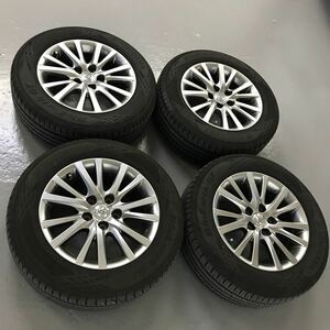 溝あり☆130系マークX☆純正タイヤホイールセット☆16インチ☆215/60R16