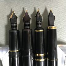 送料無料/現状販売/中古品/PILOT/パイロット/万年筆/8本まとめセット/Elite/エリート/CUSTOM 74/カスタム/ペン先刻印14K18Kあり_画像4