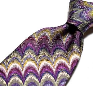 W067*MISSONI necktie pattern pattern *