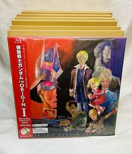 ●【初回限定生産】 機動戦士ガンダム THE ORIGIN I Blu-ray Disc Collector's Edition Ⅰ～Ⅵ 全巻セット 検) オリジン ブルーレイ