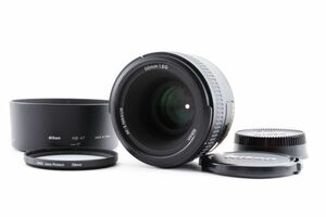 【極上美品】 Nikon ニコン AF-S NIKKOR 50mm F1.8 G レンズ デジタル一眼カメラ #1250