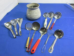 [8~ no. 11] saucepan for ladle ~ rice scoop other various ~ ceramics inserting thing attaching N no. 11..1040