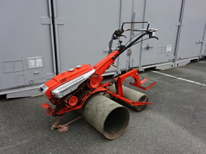 店-24-0106 ● 福岡より◎ KUBOTA クボタ テーラー T50 麦踏みローラー仕様 乗用ローラー ふみふみ号 動作動画あり☆ ◆ 麦踏 鎮圧ローラー