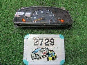 [2729] スズキ　エブリィ　DA52V　H12年　スピードメーター　148544km　34100-60H20