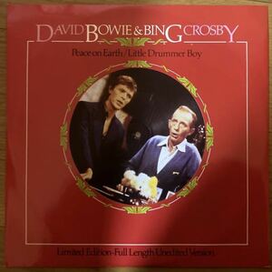 David Bowie/Bing Crosby(デヴィッド・ボウイ)「Peace On Earth / Little Drummer Boy」LP（12インチ）/RCA(BOWT 12)/Rock