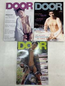 s0129-1.洋書/Door/洋雑誌/men's/メンズ/meal/ヌード/nude/エロティックアート/筋肉/アジア/イケメン/写真