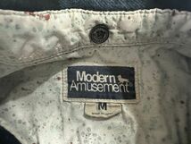 ☆US古着 Modern Amusement モダンアミューズメント ネルシャツ チェック柄 ブロックチェック 切り替え【M】コットン　　　　　　◆4312◆_画像5