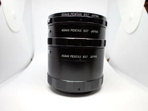 ASAHI PENTAX/アサヒペンタックス 6×7 エクステンションチューブ 1・2・3 セット　バケペン用