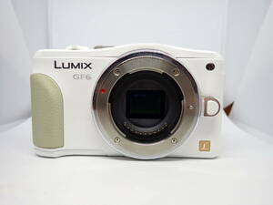 ジャンク　Panasonic　LUMIX　DMC-GF6　パナソニック　ルミックス　ＧＦ－６　ホワイト