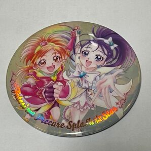 プリキュアオールスターズbiscuit BIG缶バッジ ふたりはプリキュア スプラッシュ☆スター