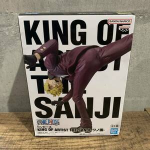 ☆未開封 ワンピース KING OF ARTIST THE SANJI -ワノ国- サンジ フィギュア　角凹みあり