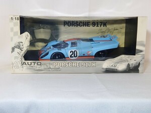 AUTOart オートアート 1/18 PORSCHE ポルシェ 917k #20 スティーブ・マックイーン Steve McQueen Le Mans 