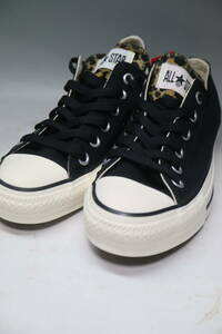 CANVAS ALL STAR OX/ローカットスニーカー/24cm/BLK/キャンバス