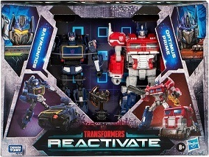 12月新入荷★トランスフォーマー TRANSFORMERS REACTIVATE オプティマスプライム＆サウンドウェーブ