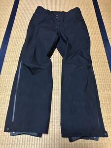 中古美品 PATAGONIA パタゴニア トリオレットパンツ Lサイズ ブラック Triolet Pants GORE-TEX ゴアテックス アウトドア