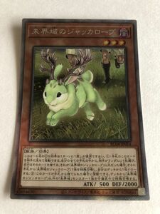 遊戯王　闇　未界域のジャッカロープ　EXシークレット