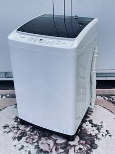 動作保証 山善 ヤマゼン 全自動電気洗濯機 YWM-100 2023年製 大家族でも安心の10kg 家電製品 手渡し歓迎 YAMAZEN 113035 /65135