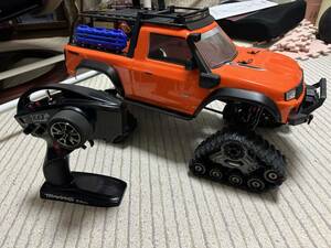 トラクサスTRX4トラック　オールテレーン　キャタピラRTR 走行少