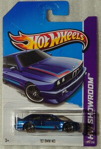 【匿名配送】ホットウィール 92 BMW M3 1992 TLV hotwheels E30 六本木のカローラ LV CarCulture 【送料無料】