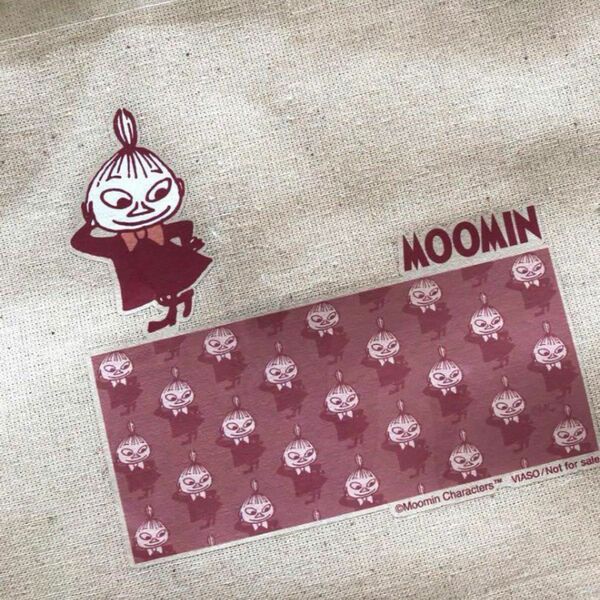 moomin リトルミイ　ムーミン　トートバッグ　エコバッグ　非売品　ノベルティ