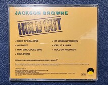 国内盤 税表記無し 帯付 Jackson Browne Hold Out ジャクソンブラウン ホールドアウト 3200円盤 32XD-557 廃盤 国内初盤_画像4