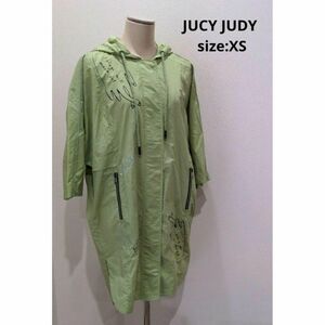 JUCY JUDY 韓国服 デザインプリント マウンテンパーカー グリーン