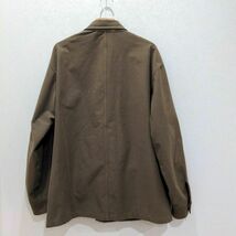 UNIQLO ユニクロ オーバーサイズ シャツジャケット ブラウン XL メンズ_画像5