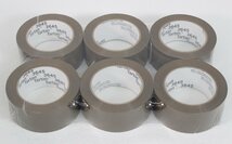 ◆未使用品◆ 3M Tartan Box Sealing Tape-Tan 小包包装テープ　48mm x 100m 36個 (2821946)_画像3