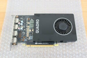 ■現状品■ NVIDIA QUADRO P2000 5GB GDDR5 グラフィックボード　簡易チェック 出力○　PCI-Exp DisplayPort×4 (2745444)